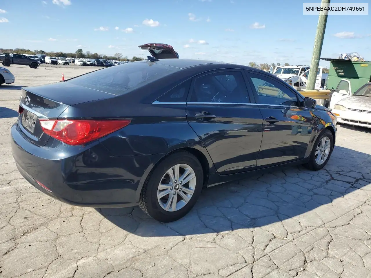 5NPEB4AC2DH749651 2013 Hyundai Sonata Gls