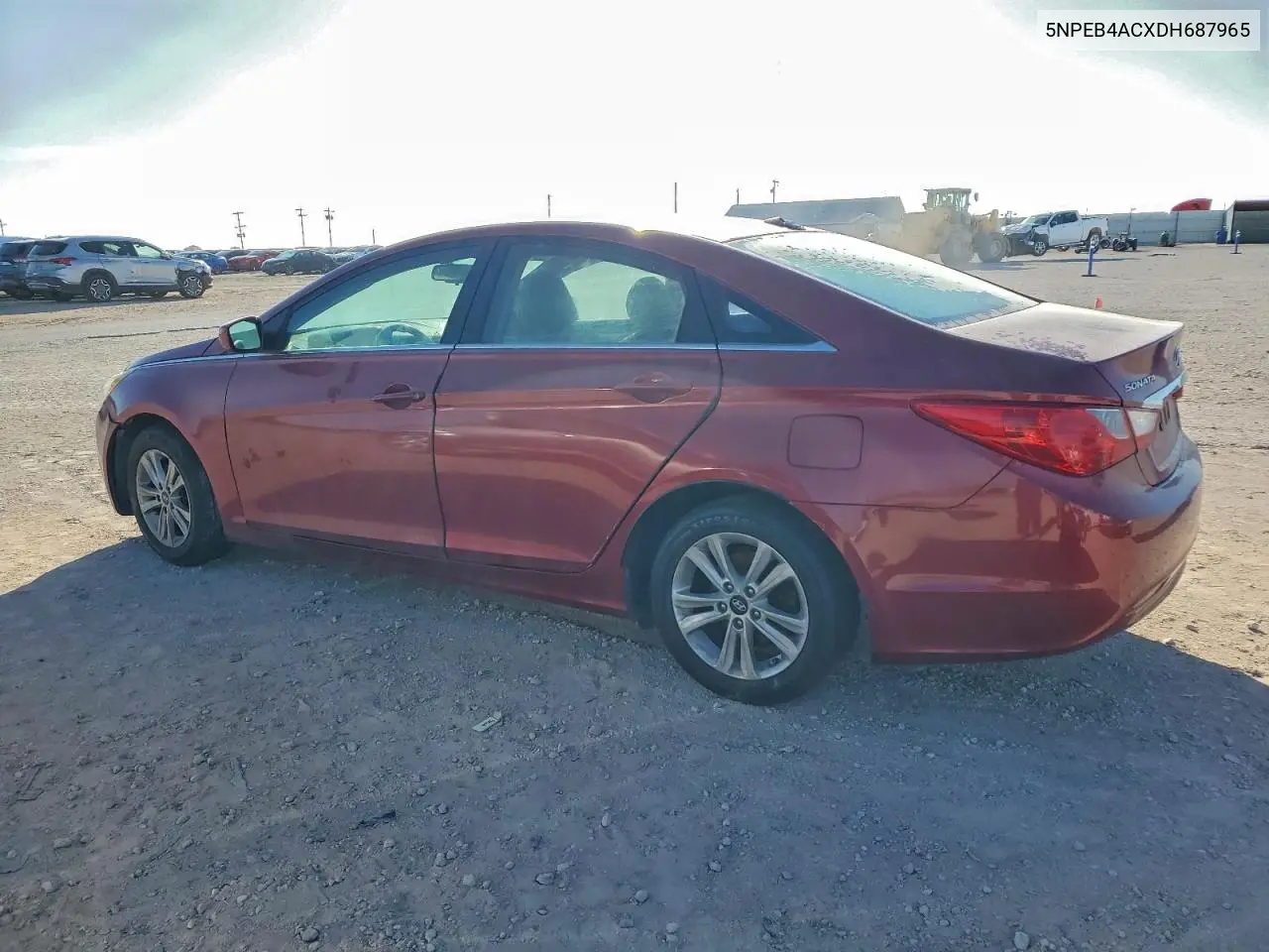 5NPEB4ACXDH687965 2013 Hyundai Sonata Gls