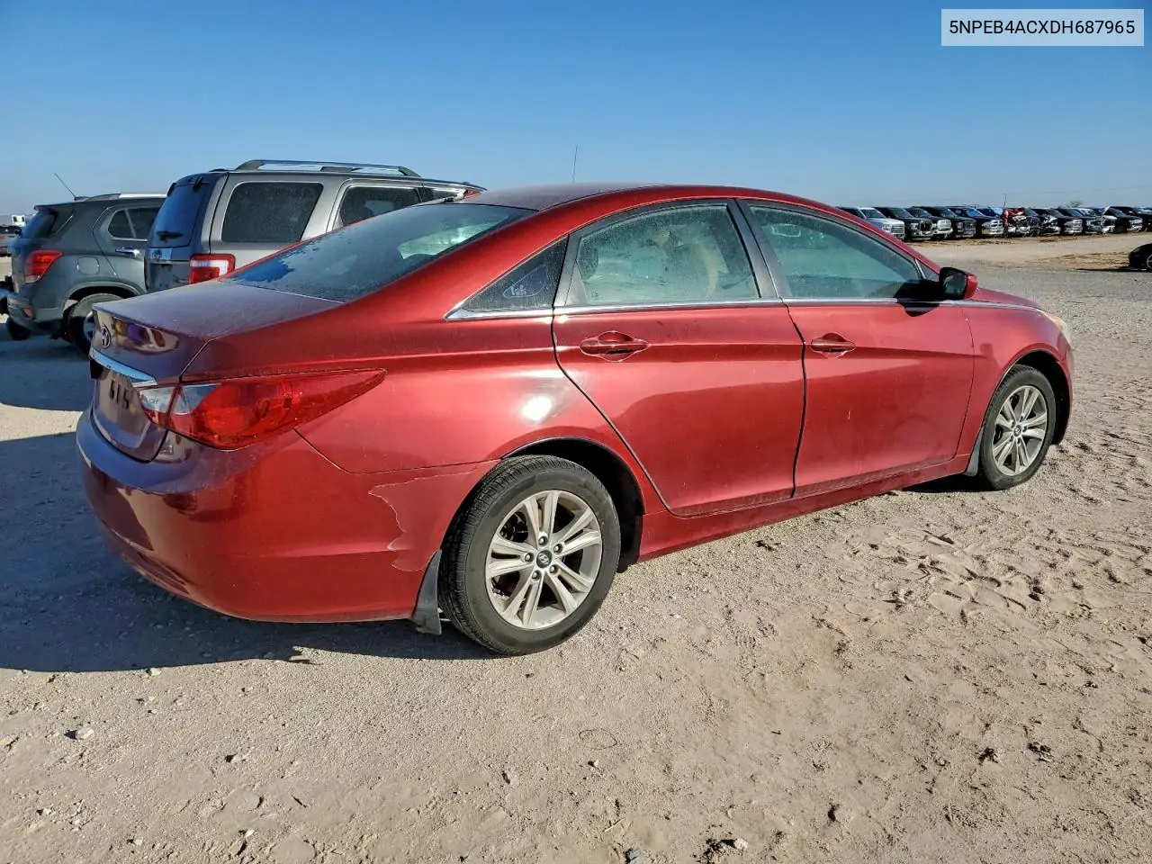 5NPEB4ACXDH687965 2013 Hyundai Sonata Gls
