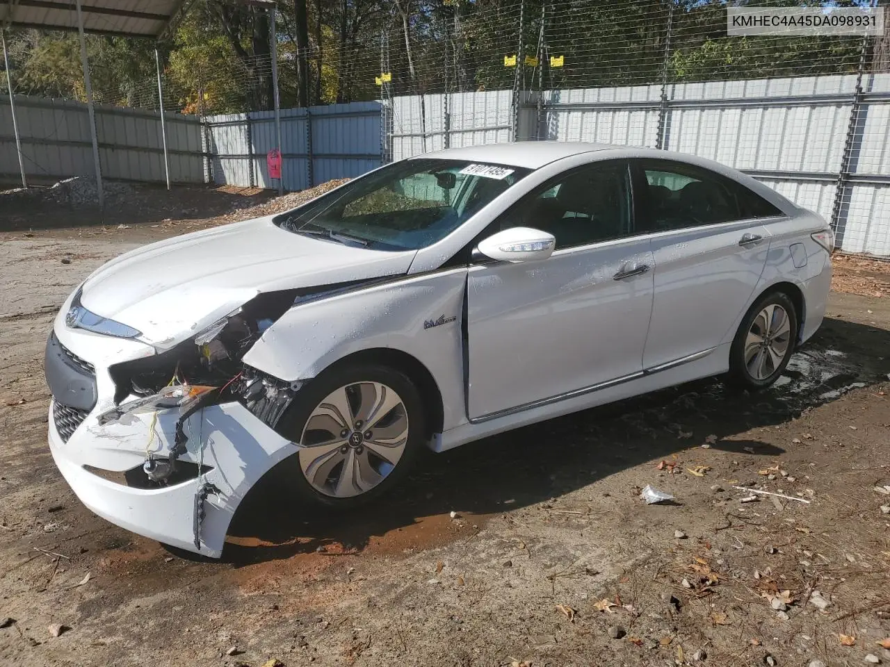 KMHEC4A45DA098931 2013 Hyundai Sonata Hybrid