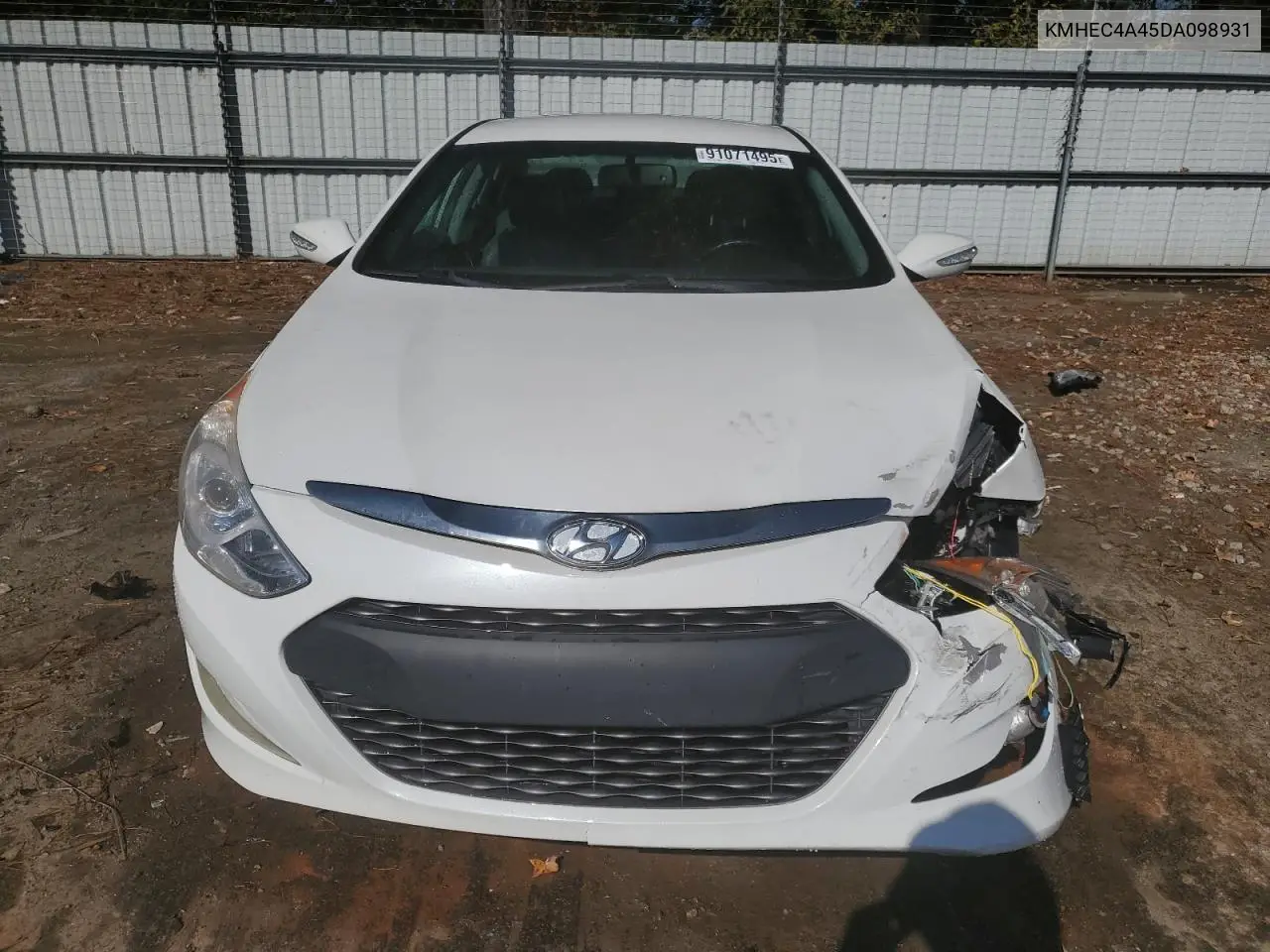 KMHEC4A45DA098931 2013 Hyundai Sonata Hybrid