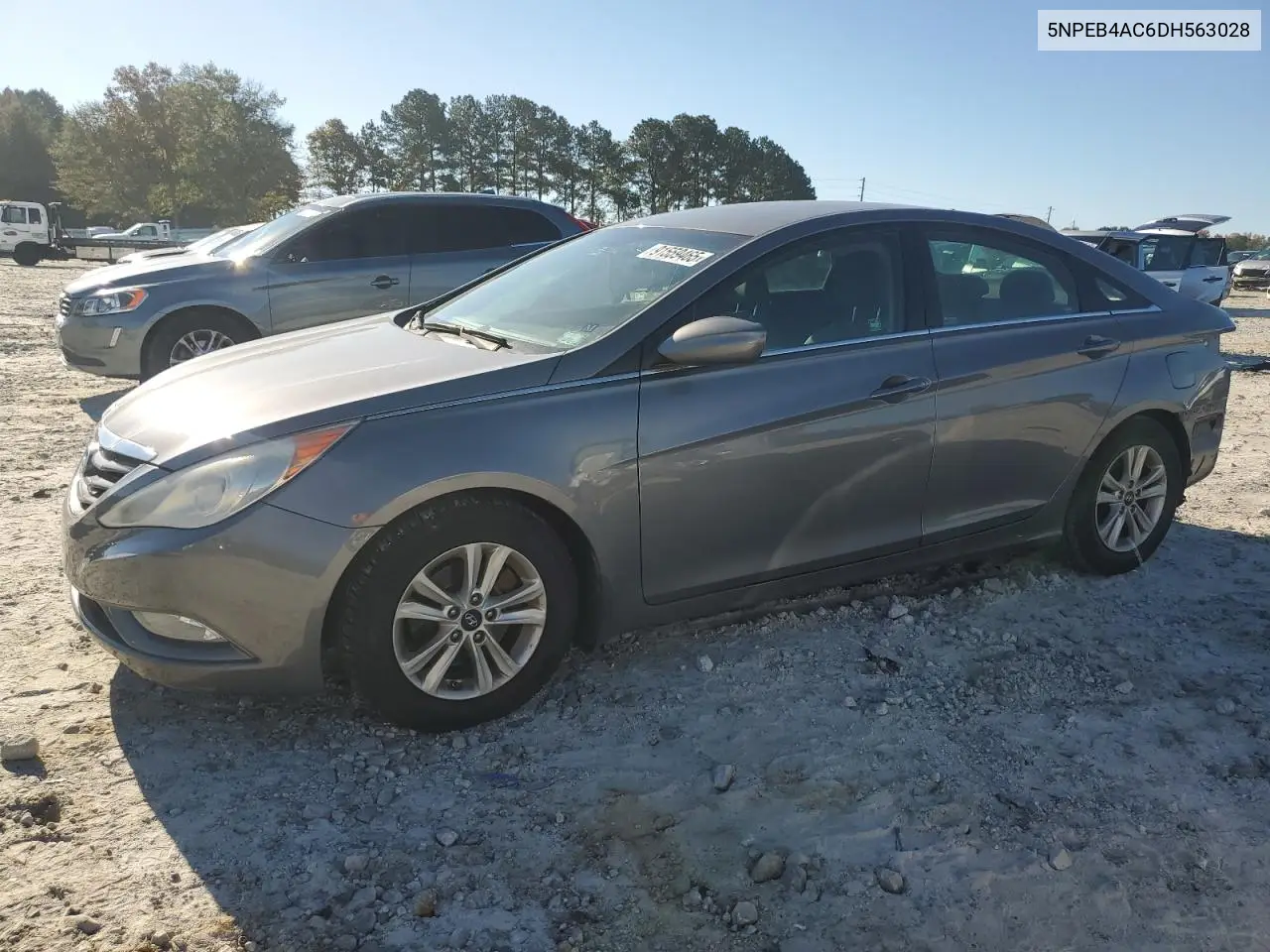 5NPEB4AC6DH563028 2013 Hyundai Sonata Gls