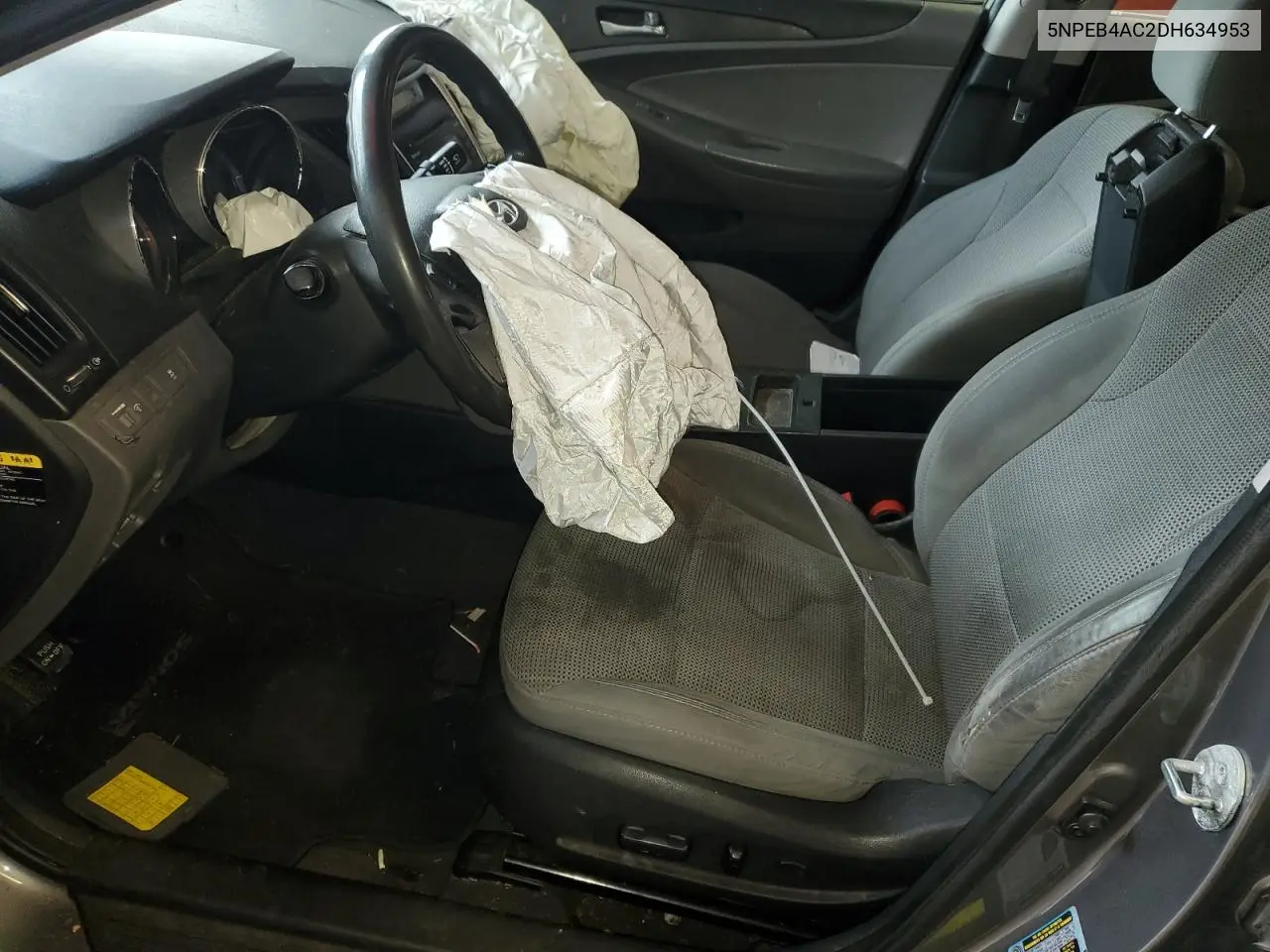 5NPEB4AC2DH634953 2013 Hyundai Sonata Gls