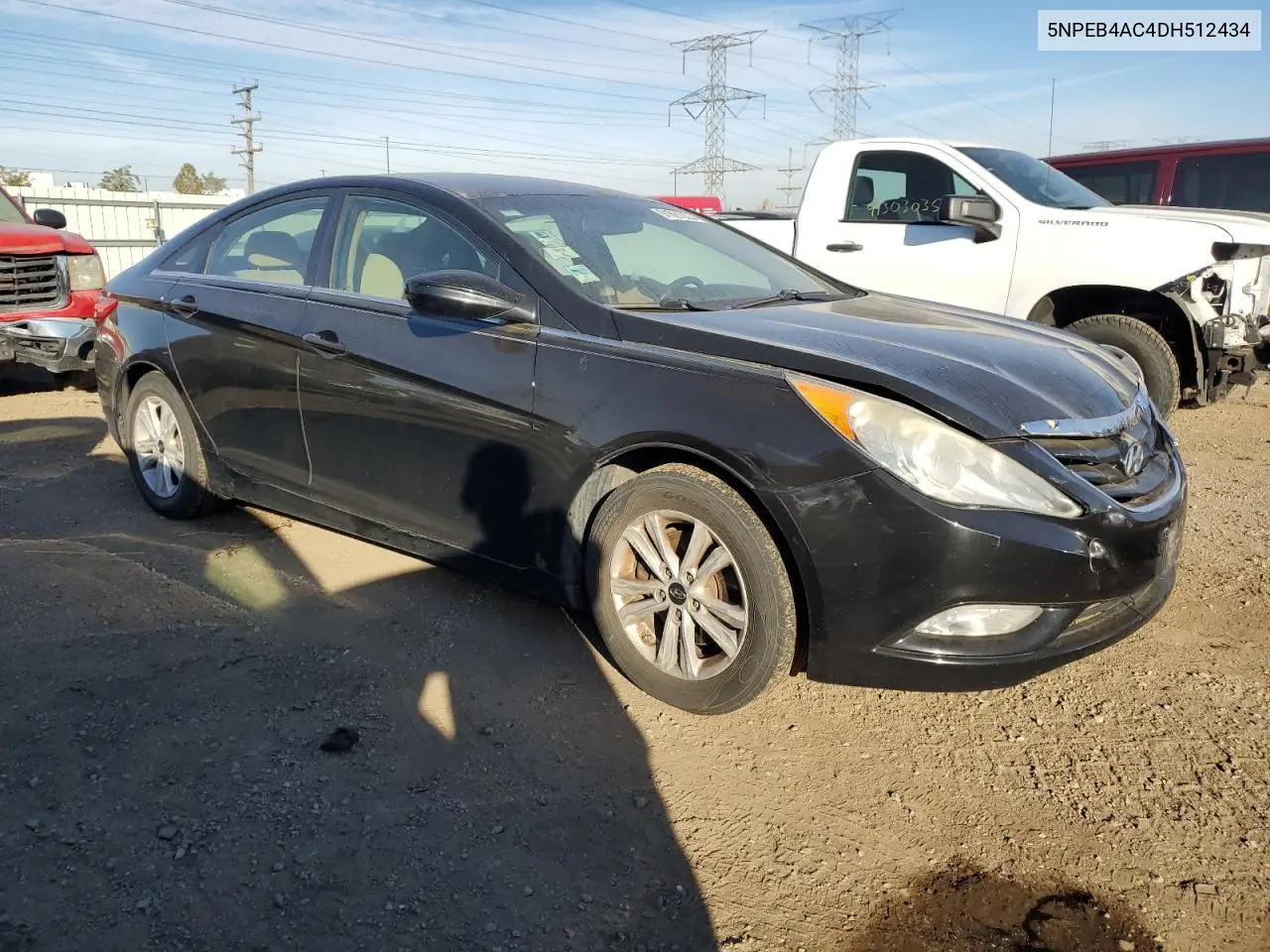 5NPEB4AC4DH512434 2013 Hyundai Sonata Gls