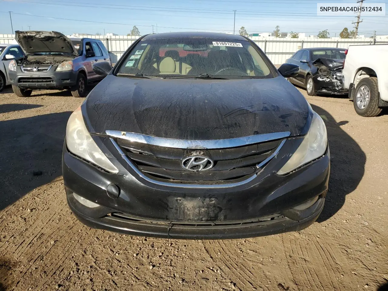 5NPEB4AC4DH512434 2013 Hyundai Sonata Gls