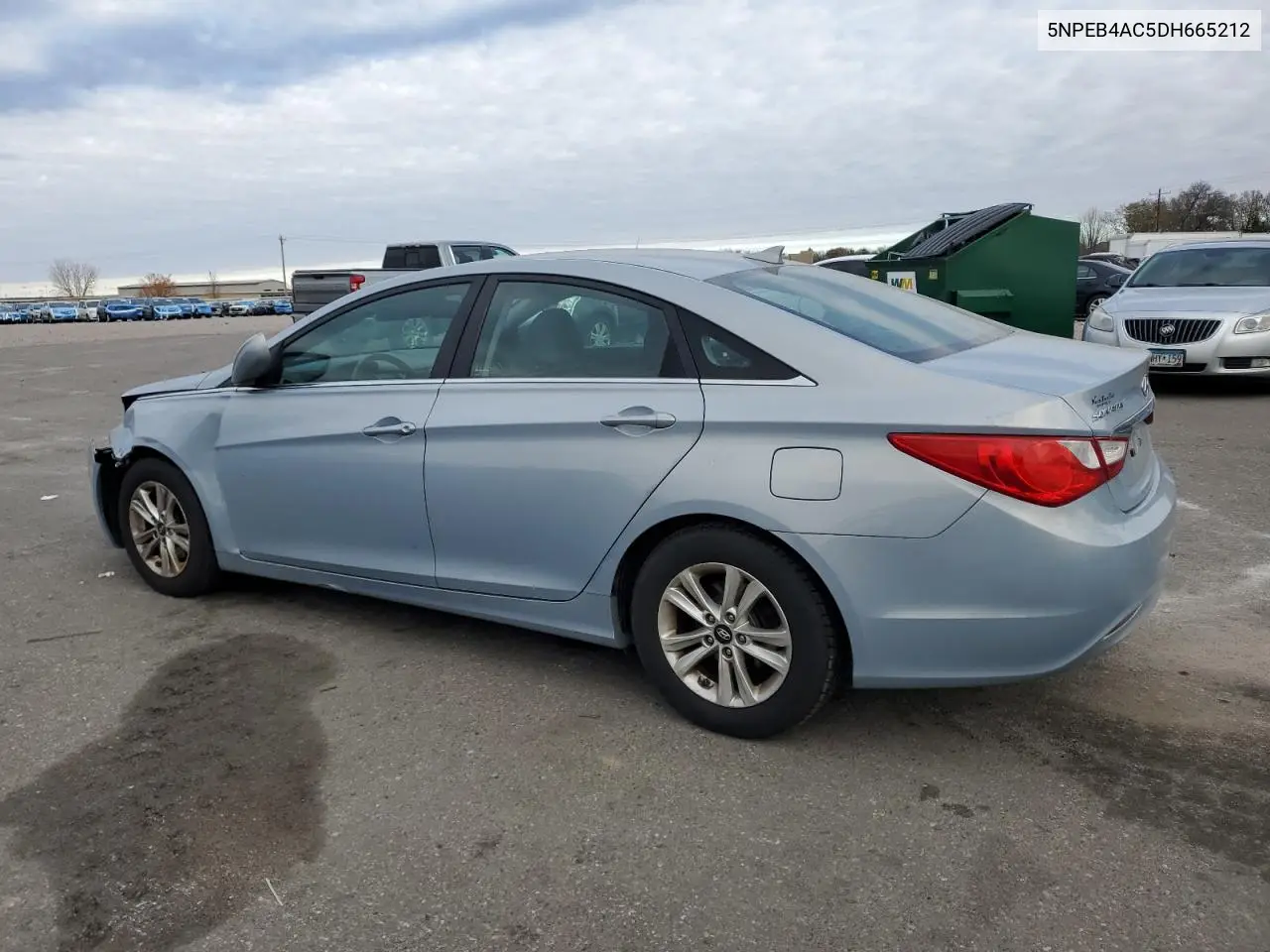 5NPEB4AC5DH665212 2013 Hyundai Sonata Gls
