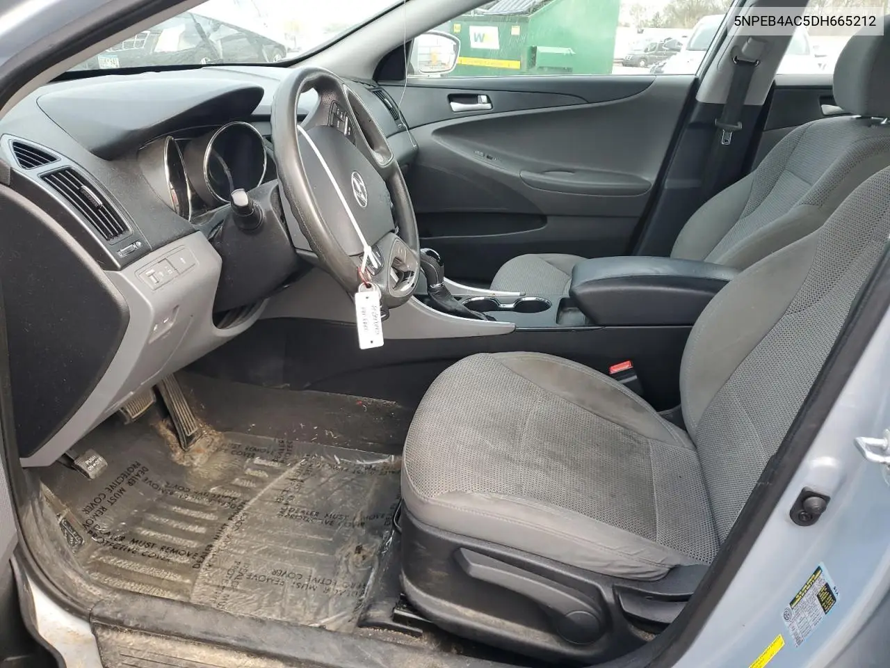 5NPEB4AC5DH665212 2013 Hyundai Sonata Gls