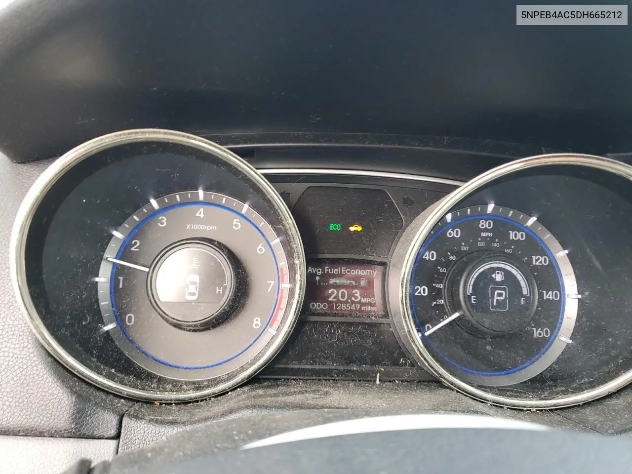 5NPEB4AC5DH665212 2013 Hyundai Sonata Gls