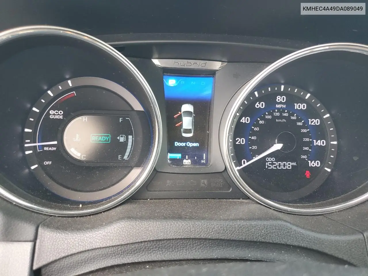 KMHEC4A49DA089049 2013 Hyundai Sonata Hybrid