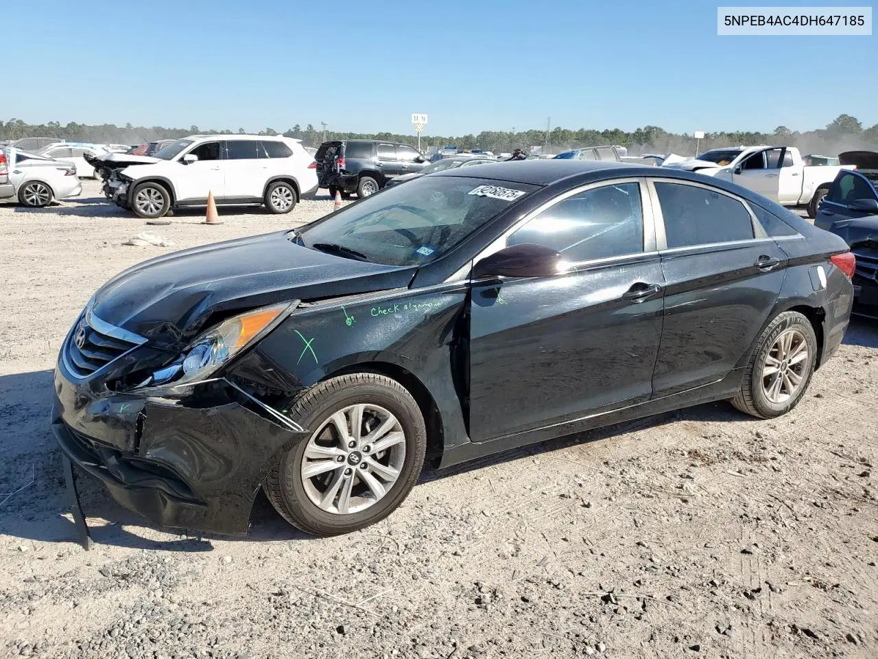 5NPEB4AC4DH647185 2013 Hyundai Sonata Gls