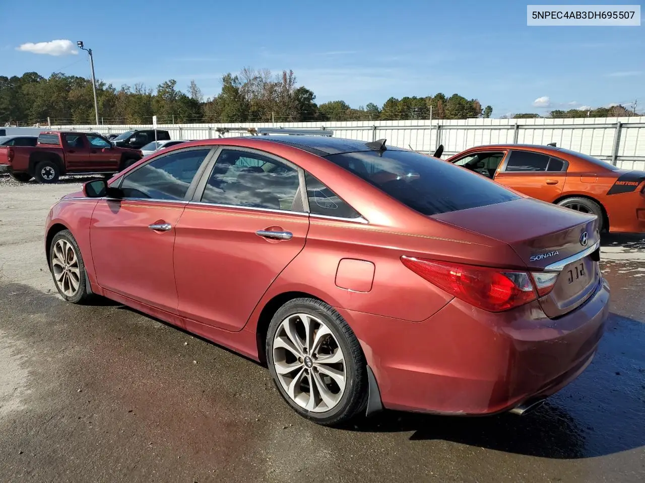 5NPEC4AB3DH695507 2013 Hyundai Sonata Se