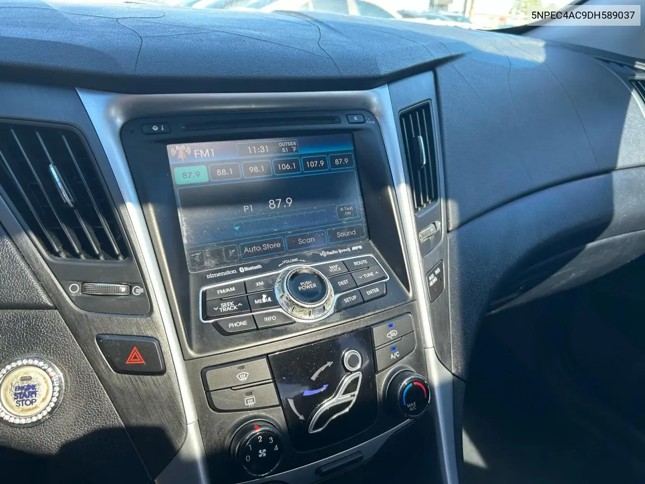 5NPEC4AC9DH589037 2013 Hyundai Sonata Se
