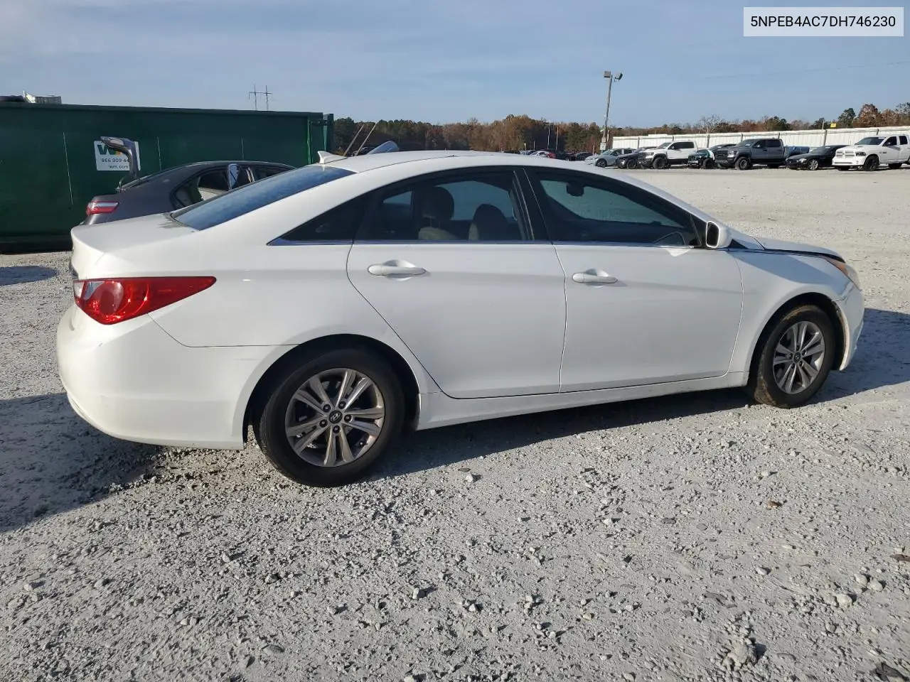 5NPEB4AC7DH746230 2013 Hyundai Sonata Gls