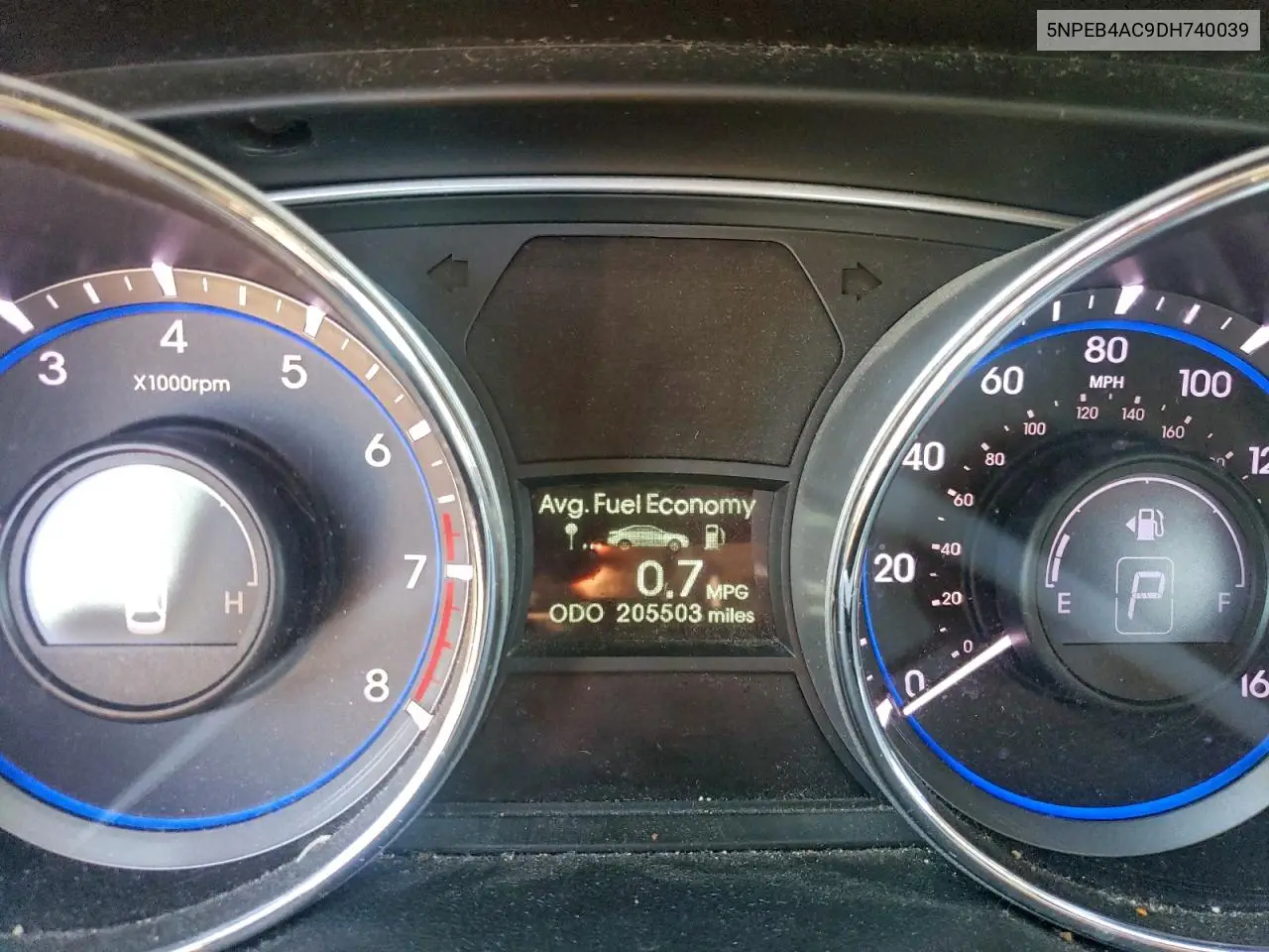 5NPEB4AC9DH740039 2013 Hyundai Sonata Gls