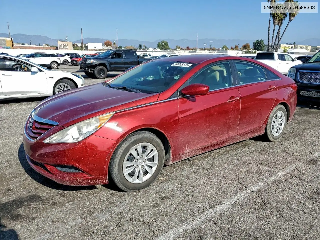 5NPEB4AC6DH588303 2013 Hyundai Sonata Gls