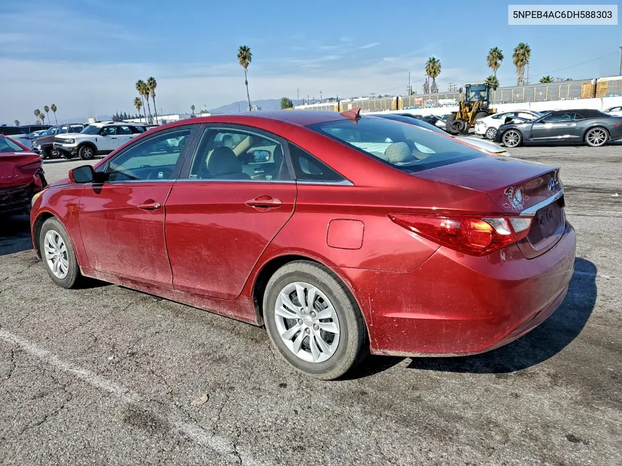 5NPEB4AC6DH588303 2013 Hyundai Sonata Gls