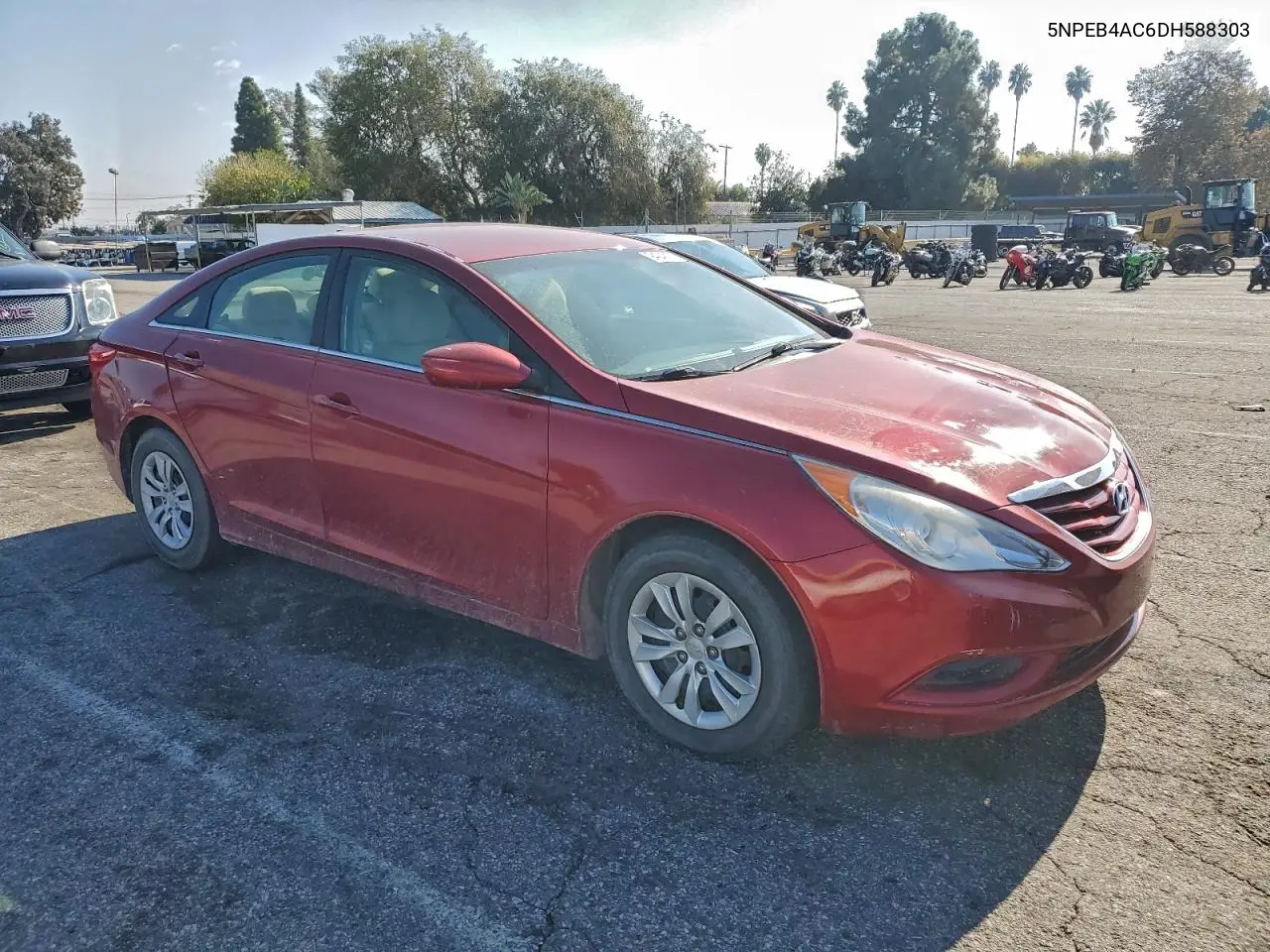 5NPEB4AC6DH588303 2013 Hyundai Sonata Gls