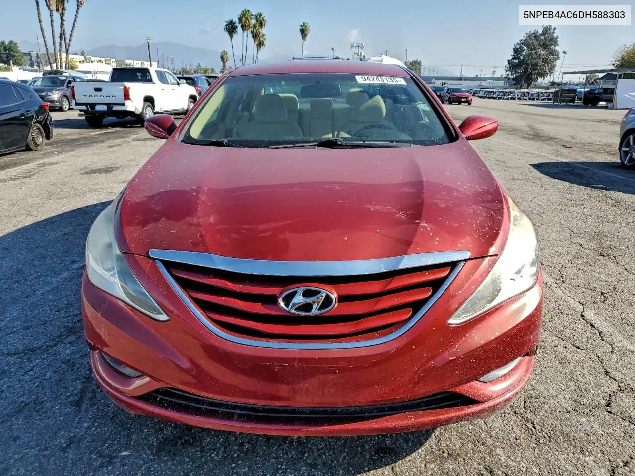 5NPEB4AC6DH588303 2013 Hyundai Sonata Gls