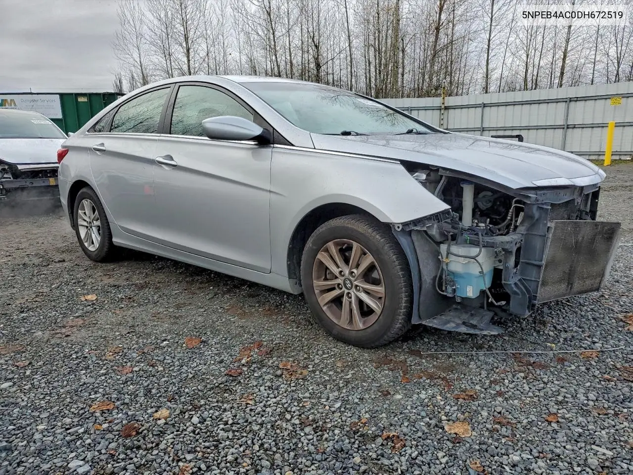 5NPEB4AC0DH672519 2013 Hyundai Sonata Gls