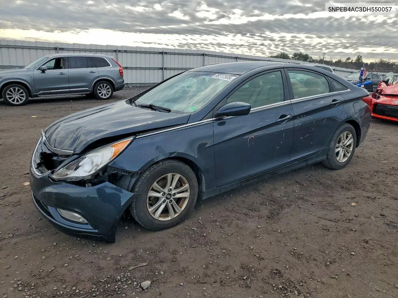 5NPEB4AC3DH550057 2013 Hyundai Sonata Gls