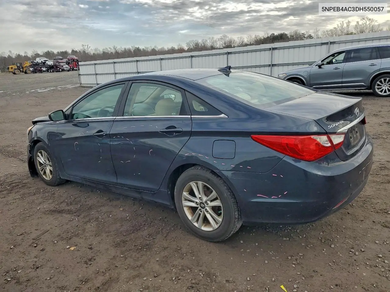 5NPEB4AC3DH550057 2013 Hyundai Sonata Gls