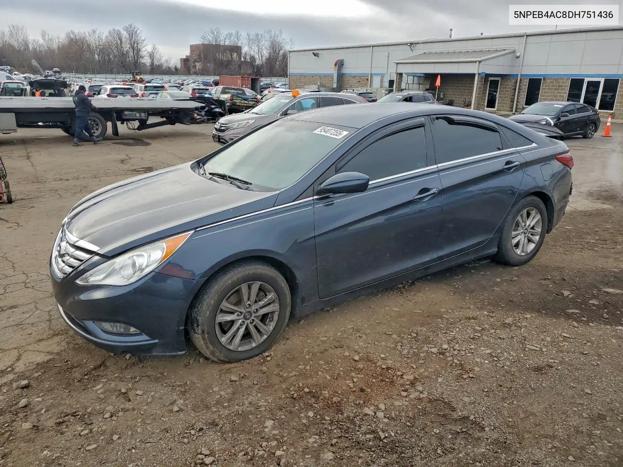 5NPEB4AC8DH751436 2013 Hyundai Sonata Gls