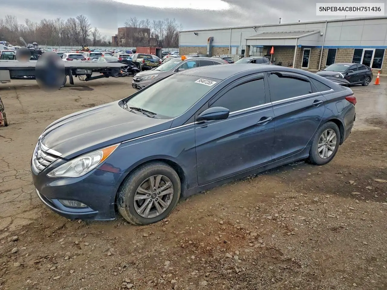 5NPEB4AC8DH751436 2013 Hyundai Sonata Gls