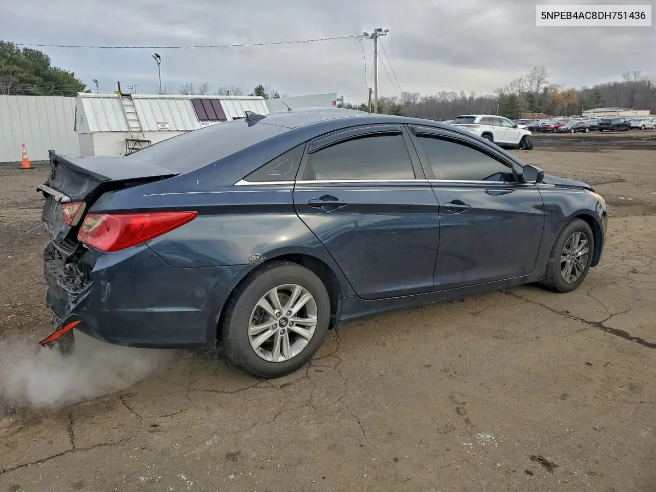 5NPEB4AC8DH751436 2013 Hyundai Sonata Gls