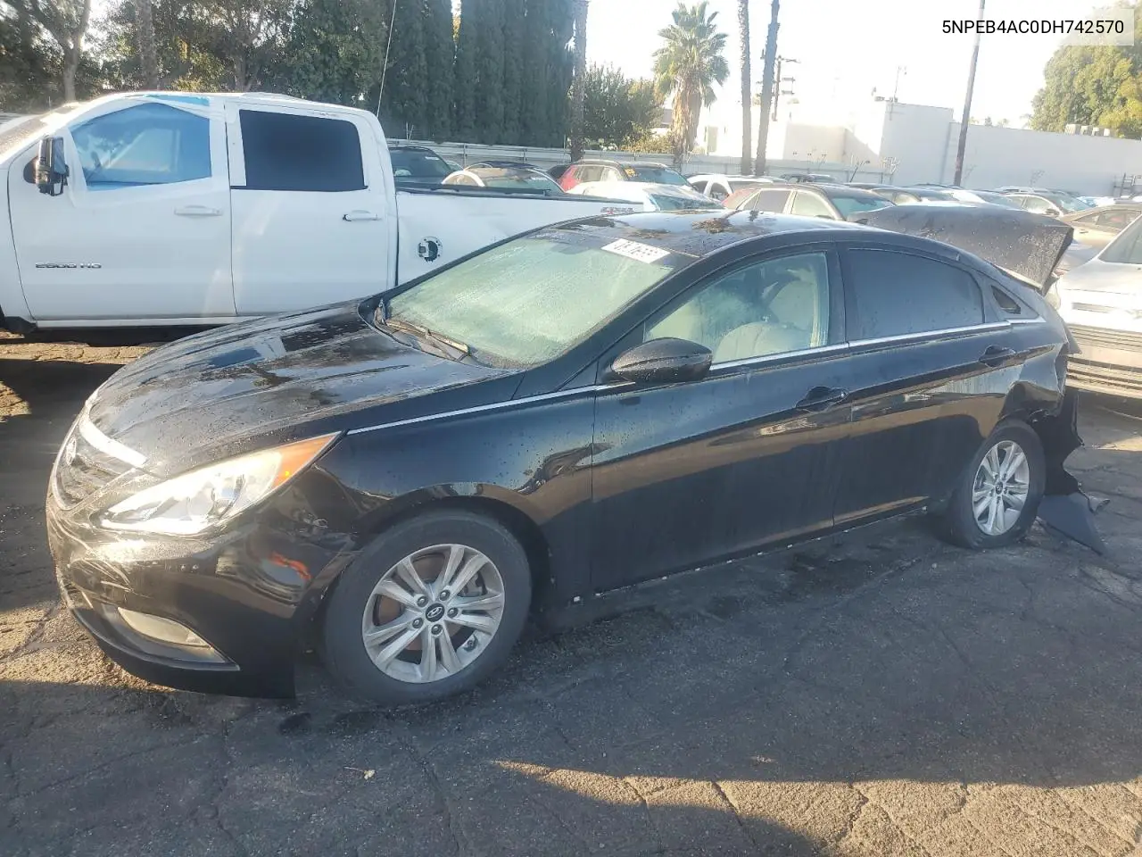 5NPEB4AC0DH742570 2013 Hyundai Sonata Gls