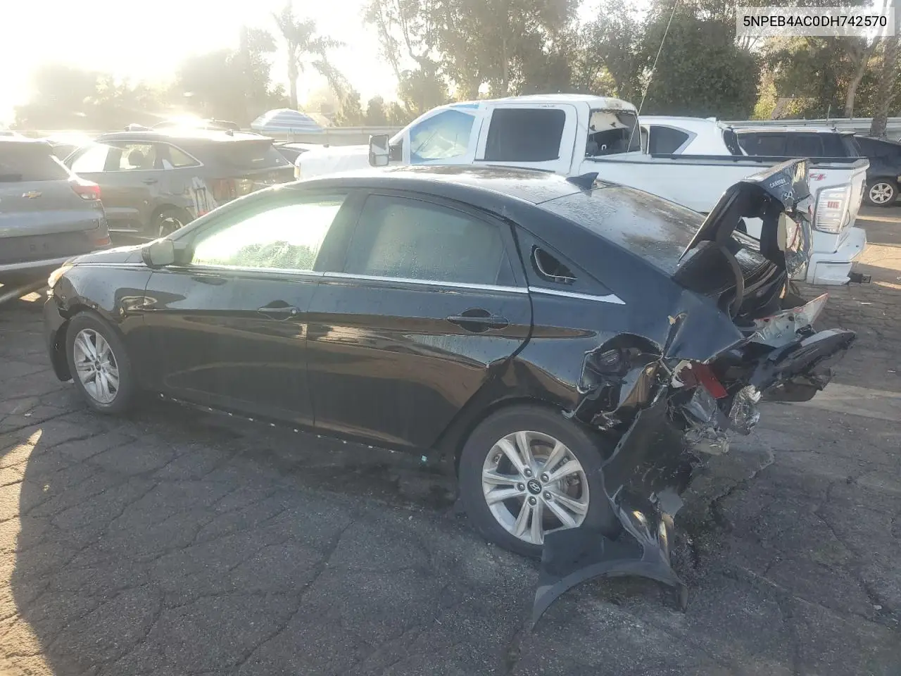 5NPEB4AC0DH742570 2013 Hyundai Sonata Gls