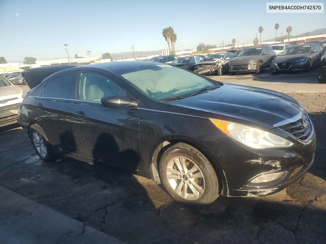 5NPEB4AC0DH742570 2013 Hyundai Sonata Gls