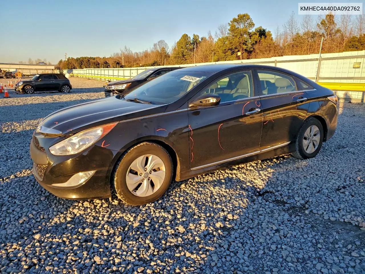 KMHEC4A40DA092762 2013 Hyundai Sonata Hybrid