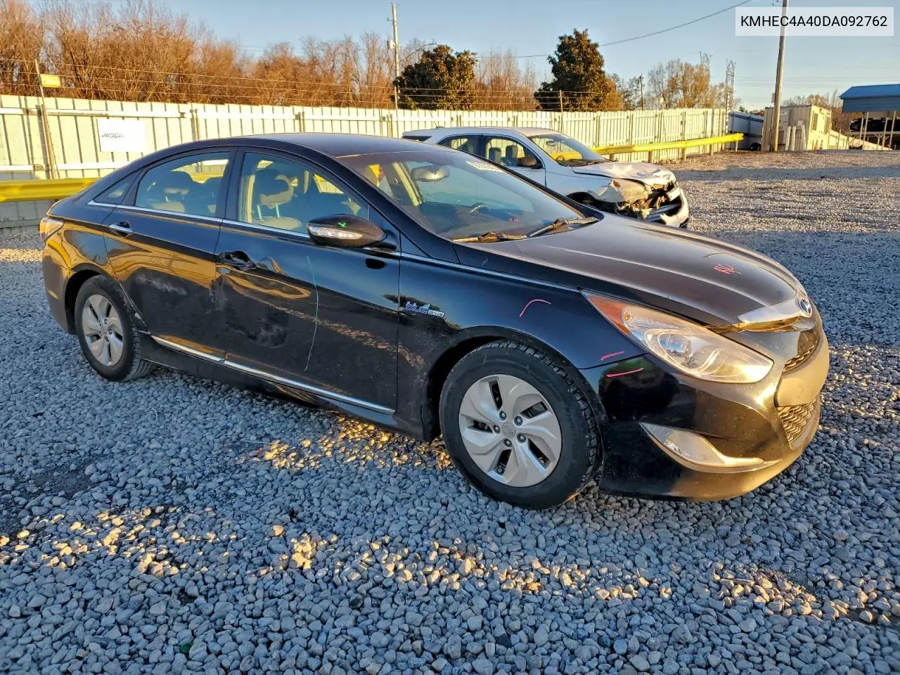 KMHEC4A40DA092762 2013 Hyundai Sonata Hybrid