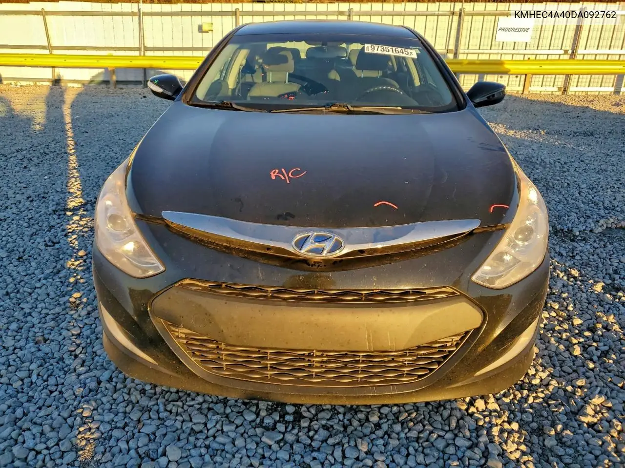 KMHEC4A40DA092762 2013 Hyundai Sonata Hybrid