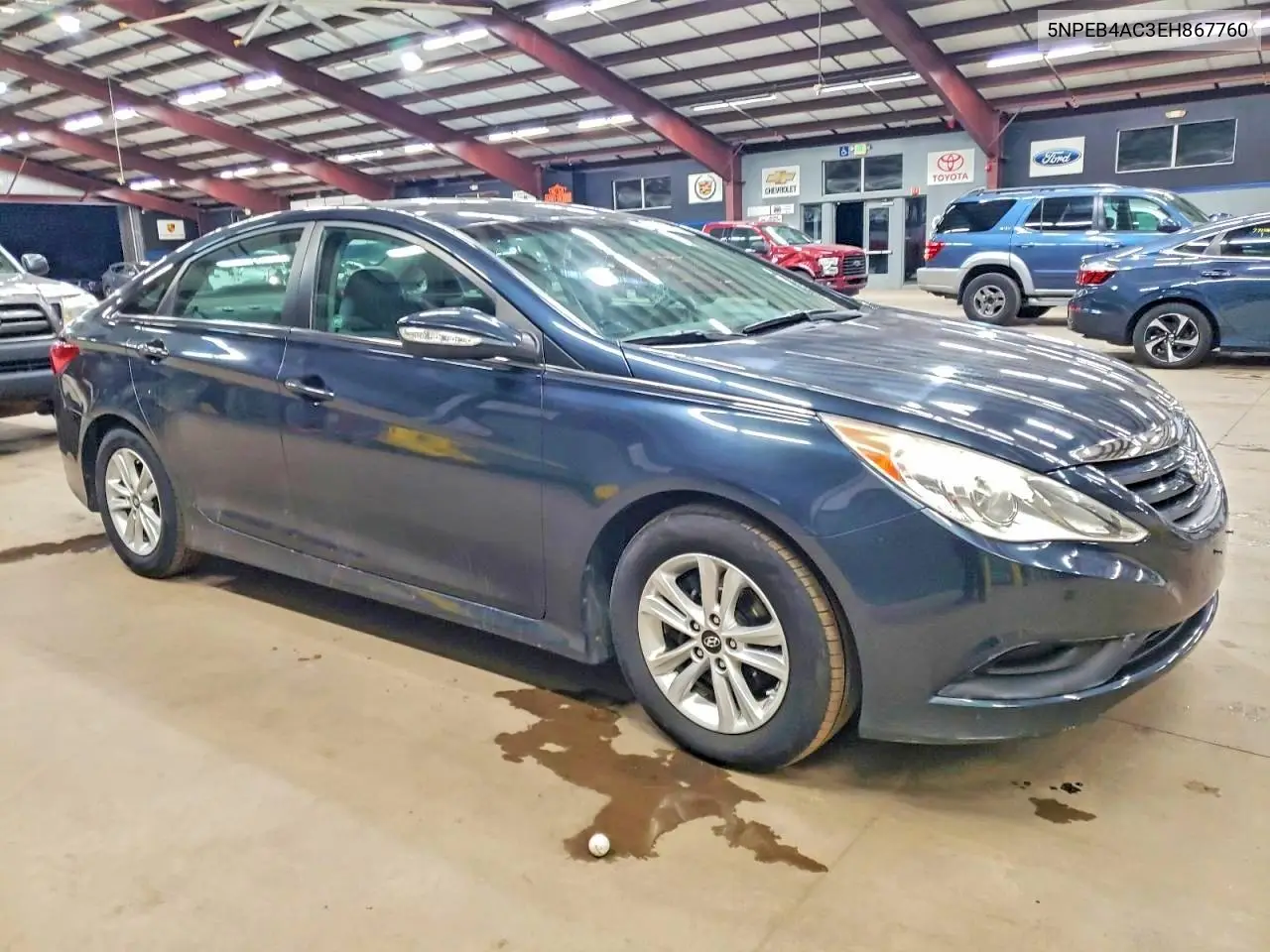 5NPEB4AC3EH867760 2014 Hyundai Sonata Gls
