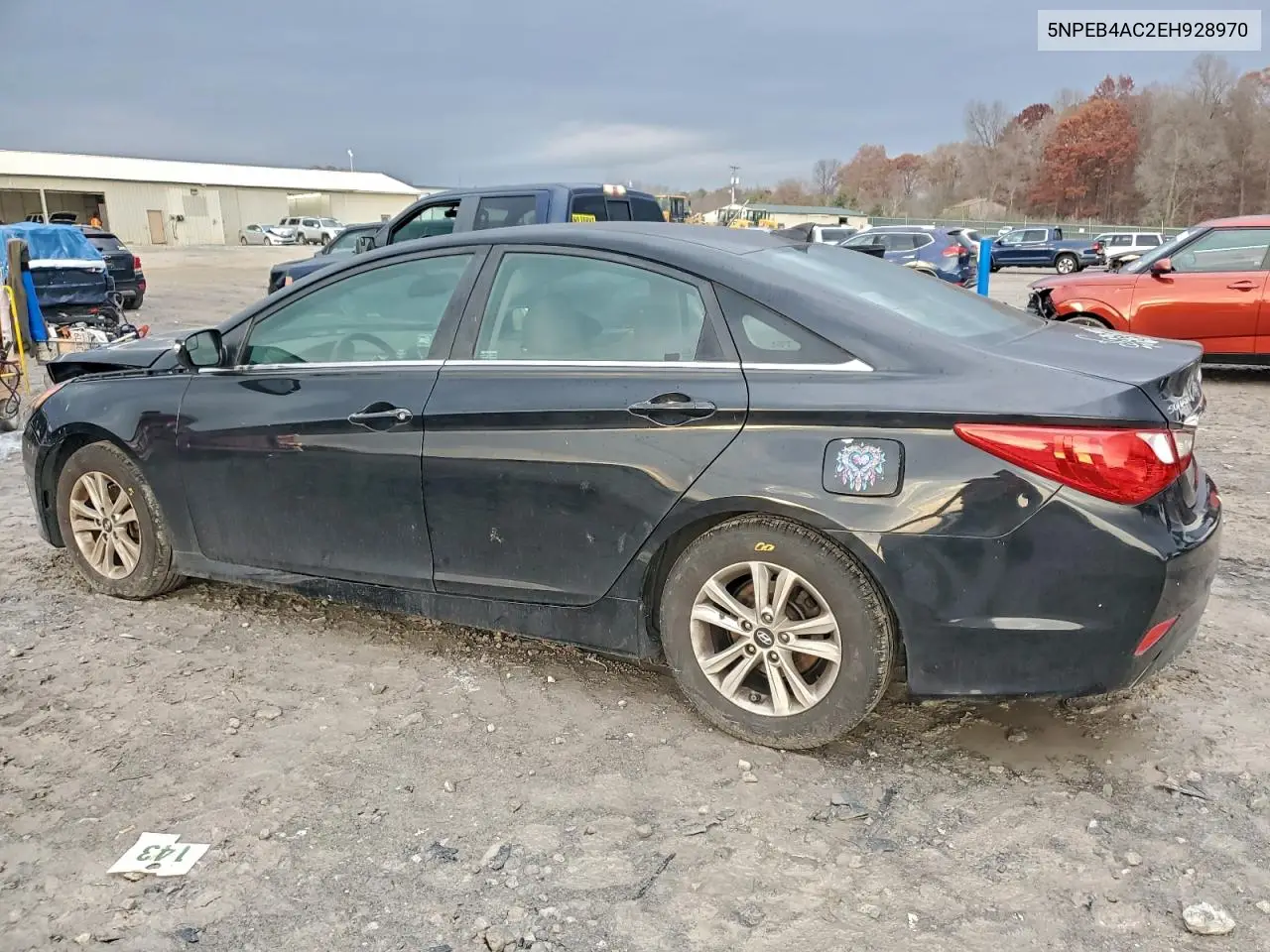 5NPEB4AC2EH928970 2014 Hyundai Sonata Gls