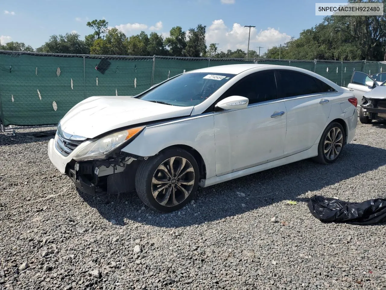 5NPEC4AC3EH922480 2014 Hyundai Sonata Se