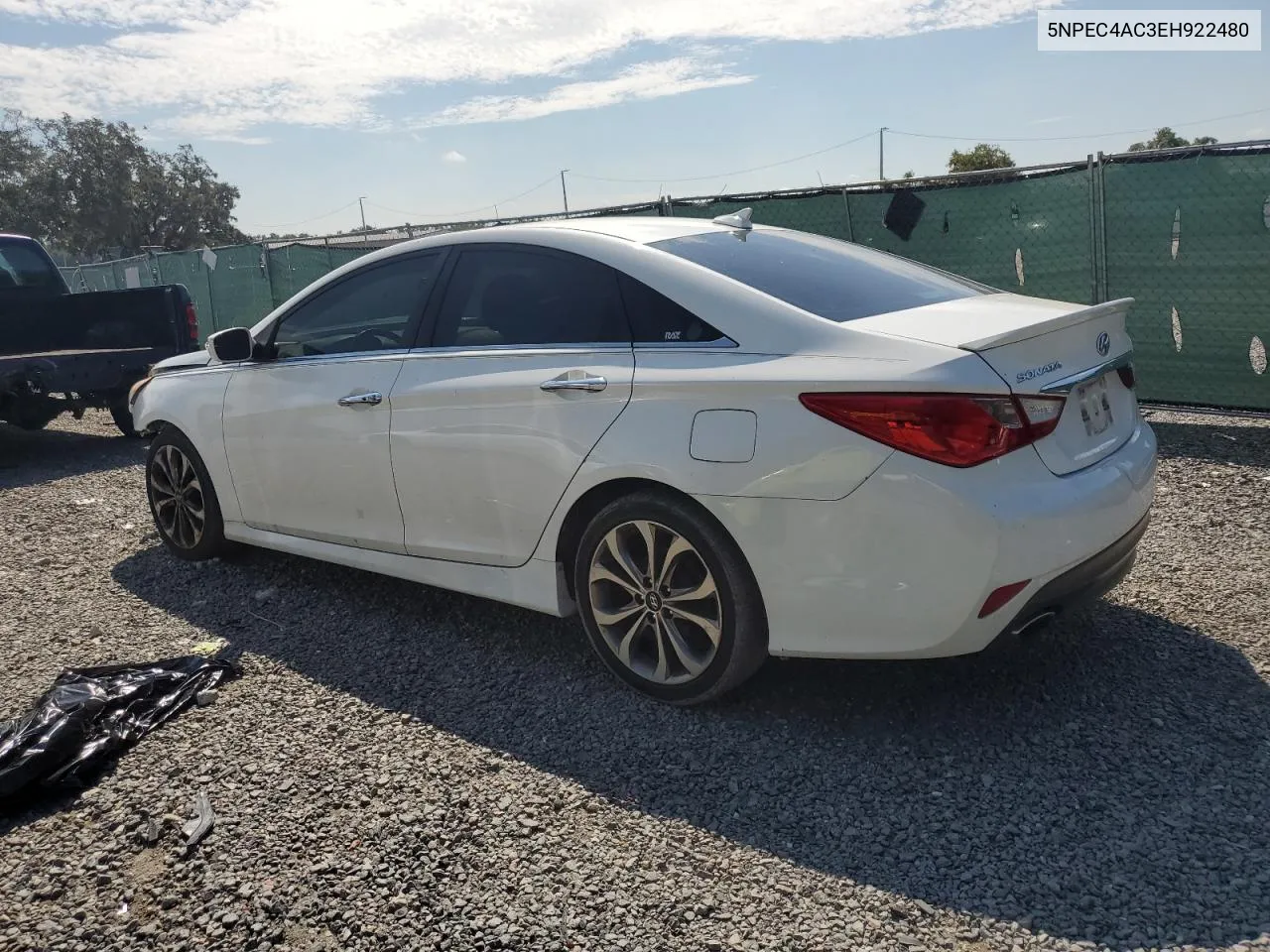 5NPEC4AC3EH922480 2014 Hyundai Sonata Se