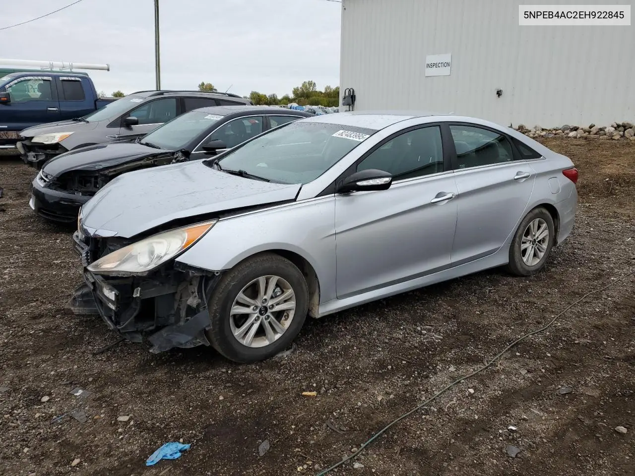 5NPEB4AC2EH922845 2014 Hyundai Sonata Gls