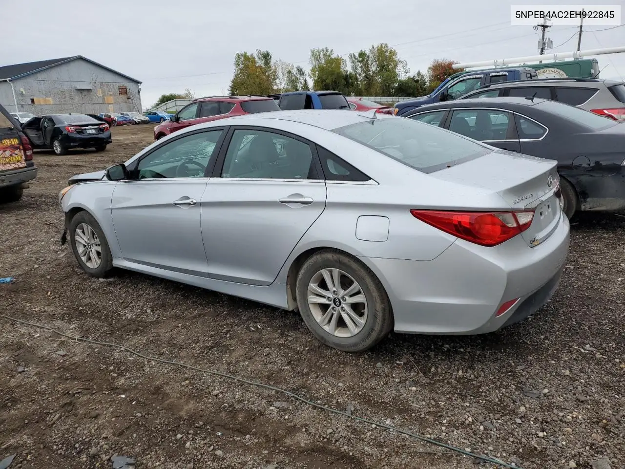 5NPEB4AC2EH922845 2014 Hyundai Sonata Gls