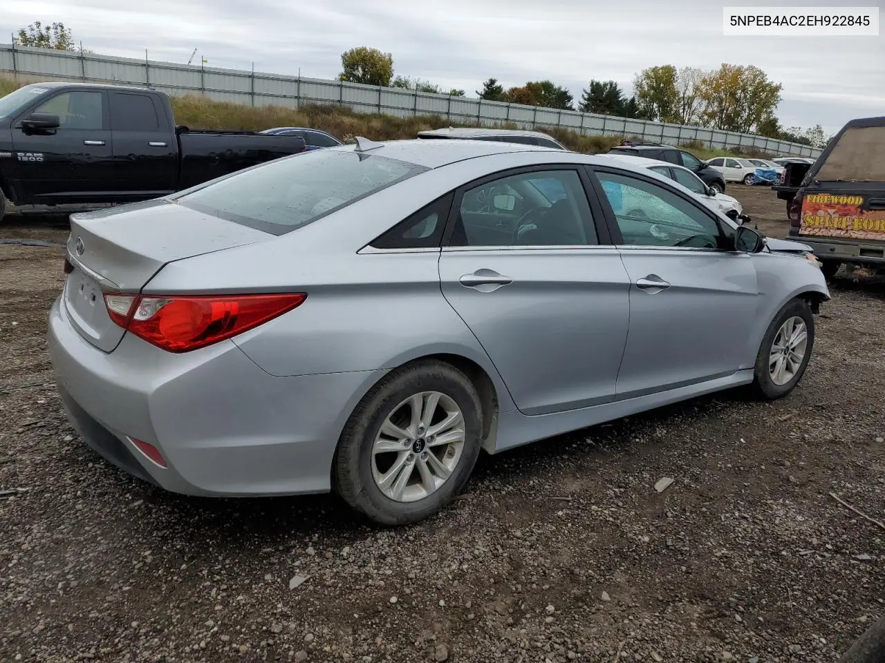 5NPEB4AC2EH922845 2014 Hyundai Sonata Gls