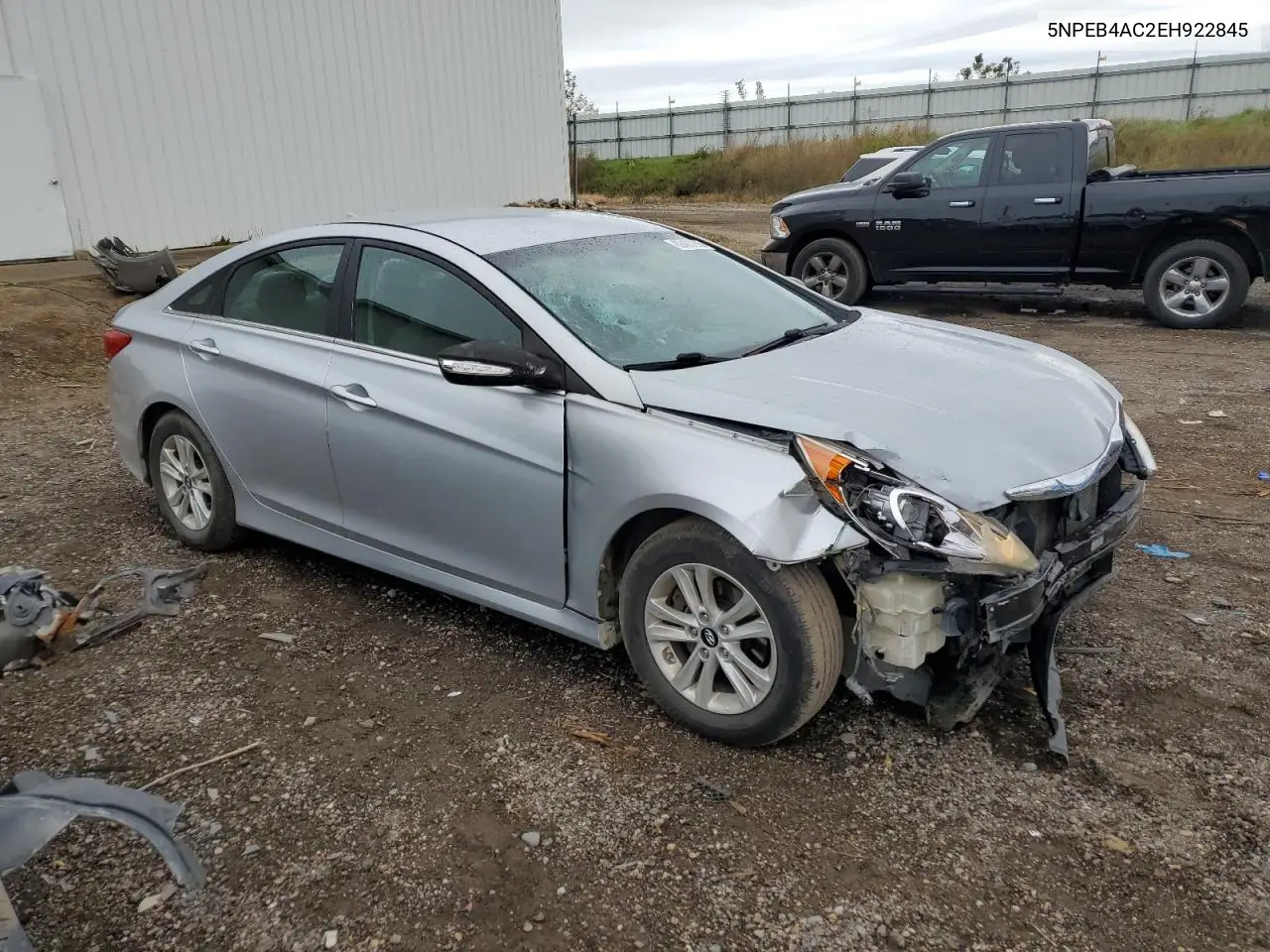 5NPEB4AC2EH922845 2014 Hyundai Sonata Gls