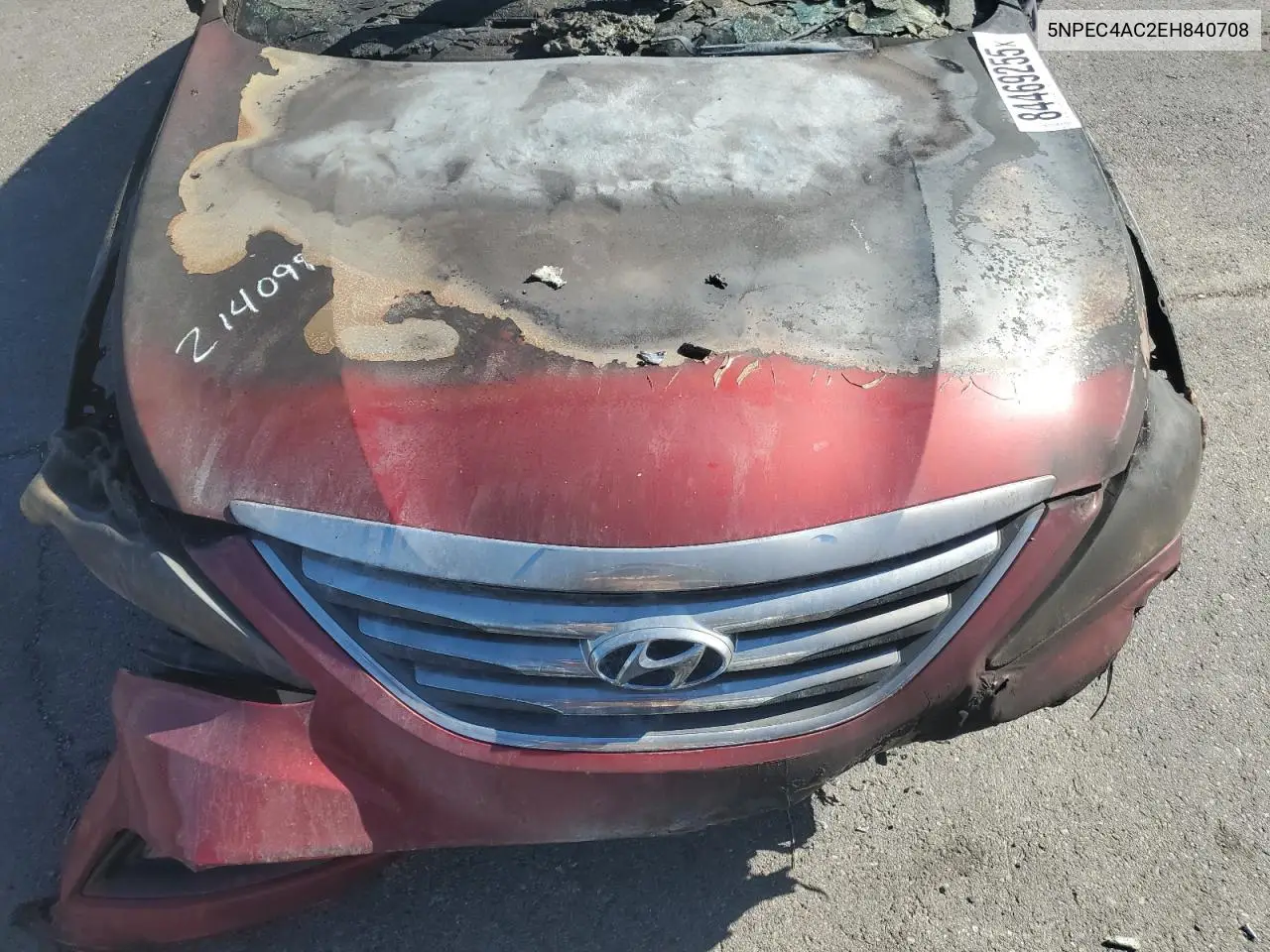 5NPEC4AC2EH840708 2014 Hyundai Sonata Se