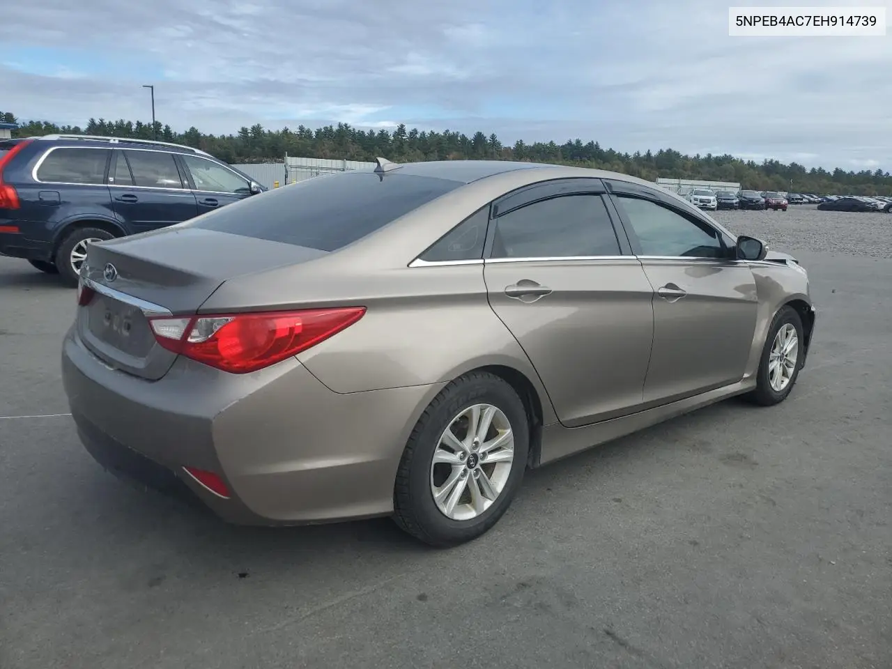 5NPEB4AC7EH914739 2014 Hyundai Sonata Gls