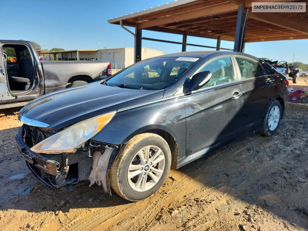 5NPEB4AC3EH925172 2014 Hyundai Sonata Gls