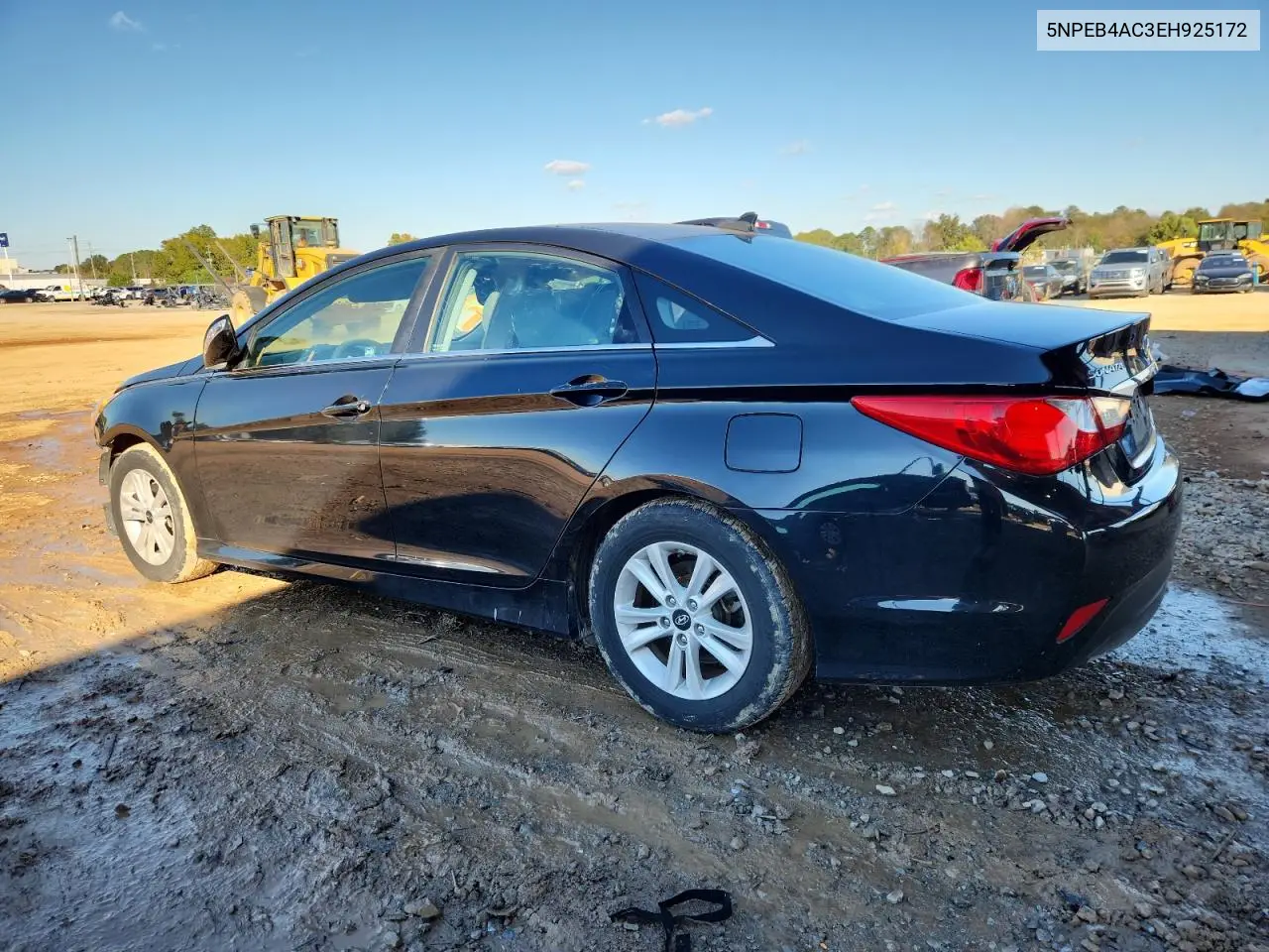 5NPEB4AC3EH925172 2014 Hyundai Sonata Gls