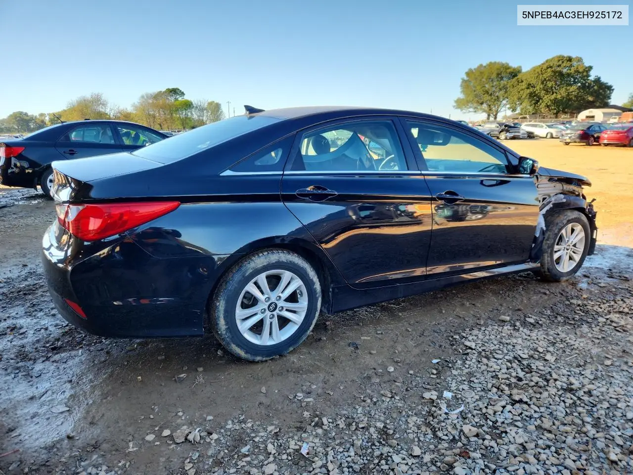 5NPEB4AC3EH925172 2014 Hyundai Sonata Gls