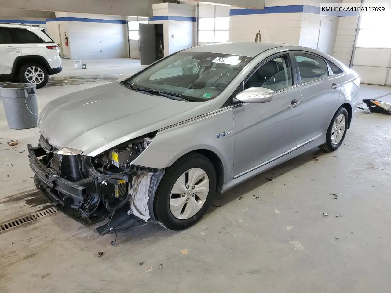 KMHEC4A41EA117699 2014 Hyundai Sonata Hybrid