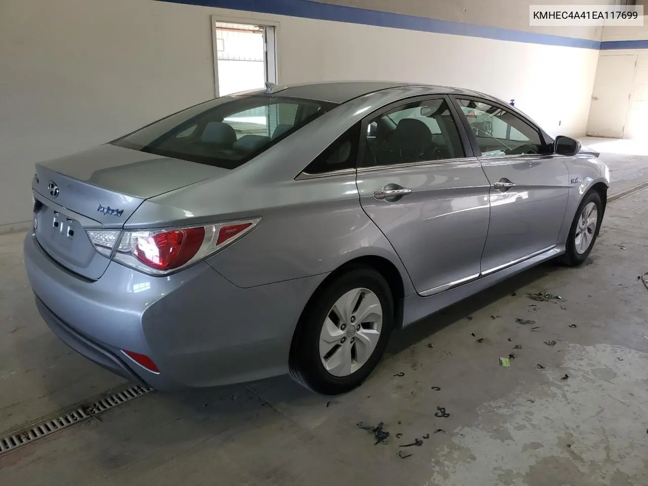 KMHEC4A41EA117699 2014 Hyundai Sonata Hybrid