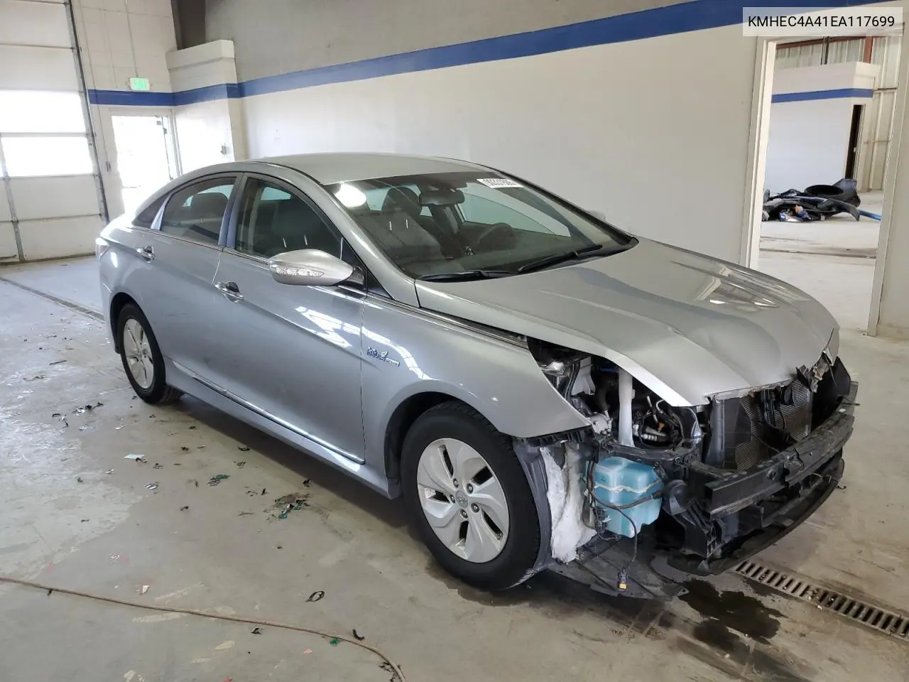 KMHEC4A41EA117699 2014 Hyundai Sonata Hybrid